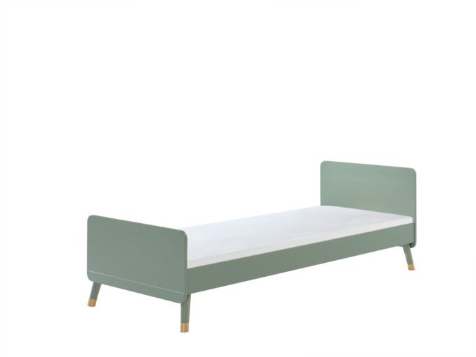 BED 090 X 200 GROEN BILLY VIPACK