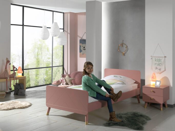 NACHTTAFEL ROZE BILLY VIPACK