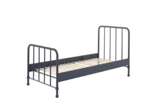 BED 90 X 200 BRONXX MATT BLUE DENIM VIPACK