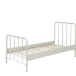 BED 90 X 200 BRONXX MATT WHITE VIPACK