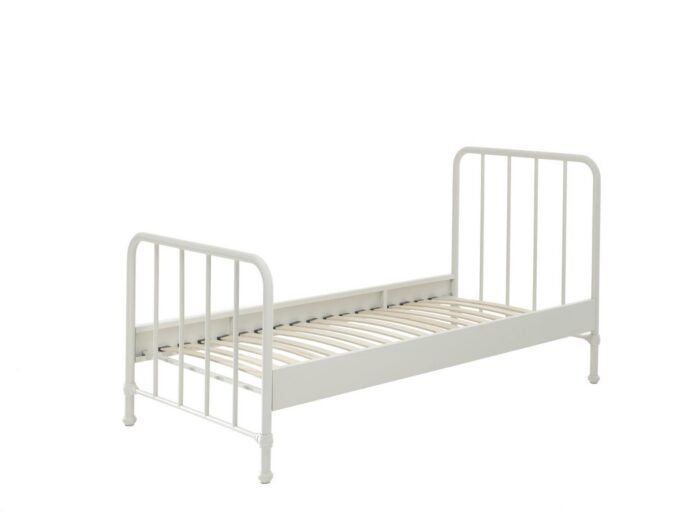 BED 90 X 200 BRONXX MATT WHITE VIPACK