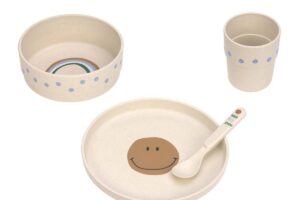 Kinderservies Happy Rascals Smile Sky Blue Lässig