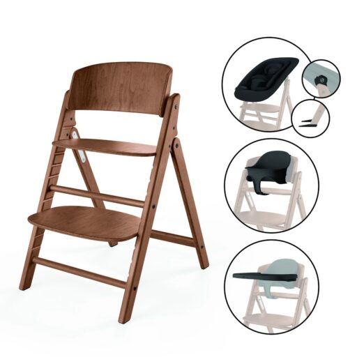 Kinderstoel Click & Fold 4-In-1 All Natural Dark Cybex
