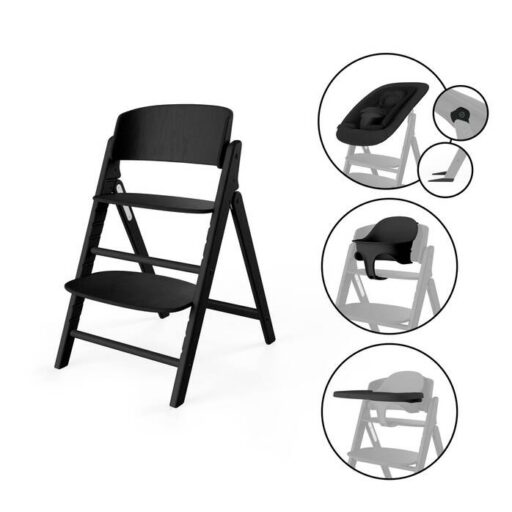 Kinderstoel Click & Fold 4-In-1 Stunning Black Cybex