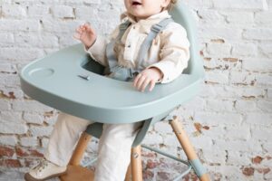 Kinderstoel Evolu2 Naturel/Munt Childhome