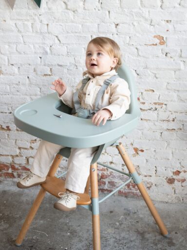 Kinderstoel Evolu2 Naturel/Munt Childhome