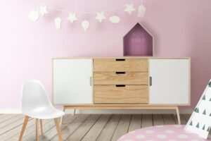 Kinderstoel Scandinave Zachtgrijs
