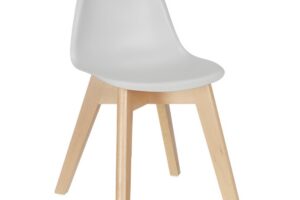 Kinderstoel Scandinave Zachtgrijs
