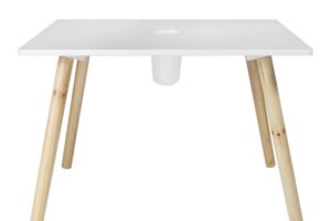 Kindertafel Wit