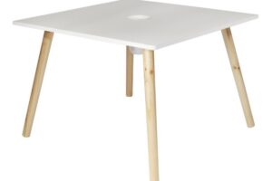 Kindertafel Wit