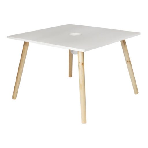 Kindertafel Wit