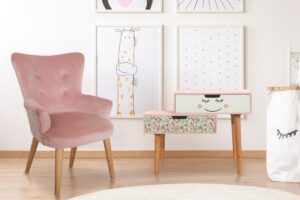 Kinderzetel Velvet Roze The Concept Factory