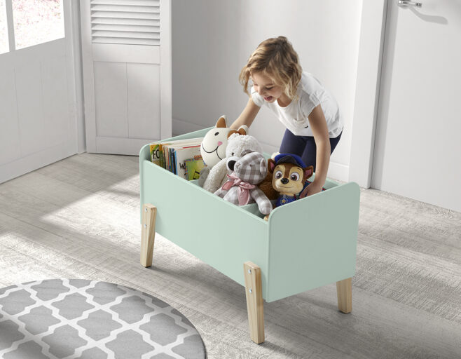 SPEELKOFFER MINT GROEN KIDDY VIPACK