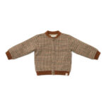 Cardigan Green Check Maat 80 Little Dutch