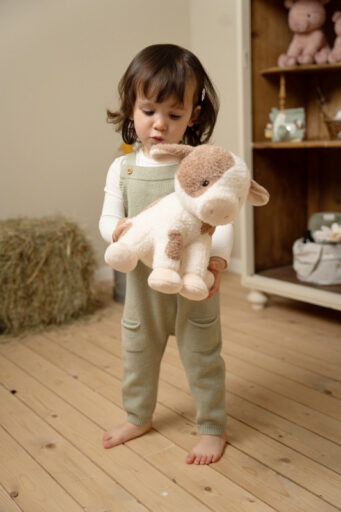 Knuffel Koe Little Farm 25 Cm Little Dutch