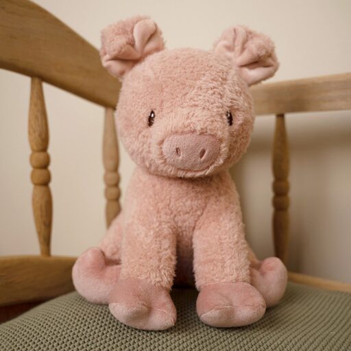 Knuffel Varken Little Farm 25 Cm Little Dutch