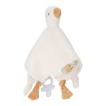Knuffeldoekje Wit Little Goose Little Dutch