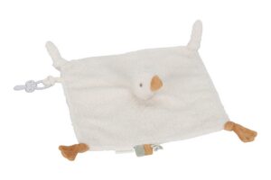 Knuffeldoekje Wit Little Goose Little Dutch