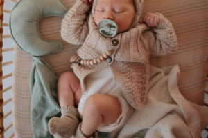 Knuffeldoekje Lovely Blanket Moon Roman Green Mushie