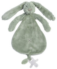 Knuffeldoekje Rabbit Richie Green Happy Horse
