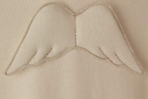 Kruippakje Angel Beige Katoen 1M Baby Gi
