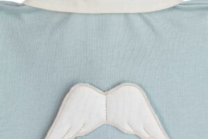 Kruippakje Angel Pastel Blue Katoen 1M Baby Gi