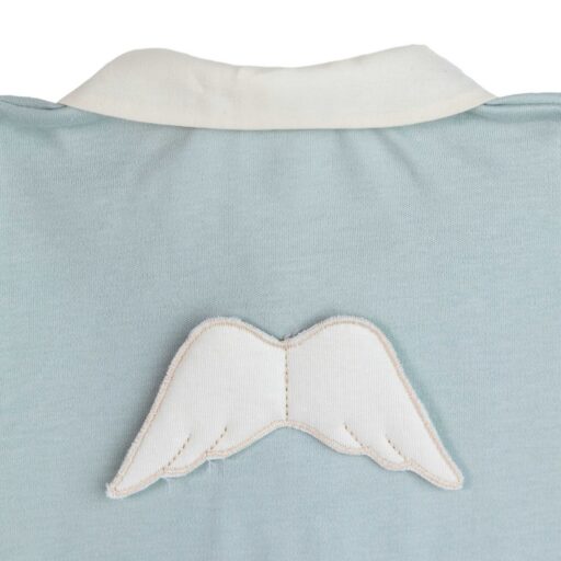 Kruippakje Angel Pastel Blue Katoen 1M Baby Gi