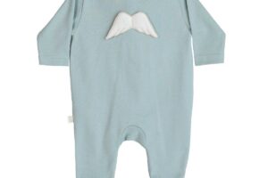 Kruippakje Angel Pastel Blue Katoen 1M Baby Gi