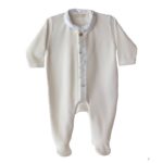 Kruippakje Velours Ivory Little Rabbit 0M Baby Gi