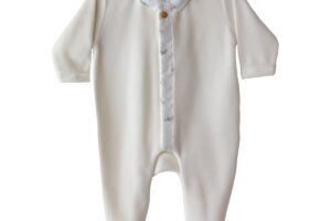 Kruippakje Velours Ivory Little Rabbit 0M Baby Gi