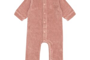 Kruippakje Rib Dusty Pink 50/56 Witlof 4 Kids