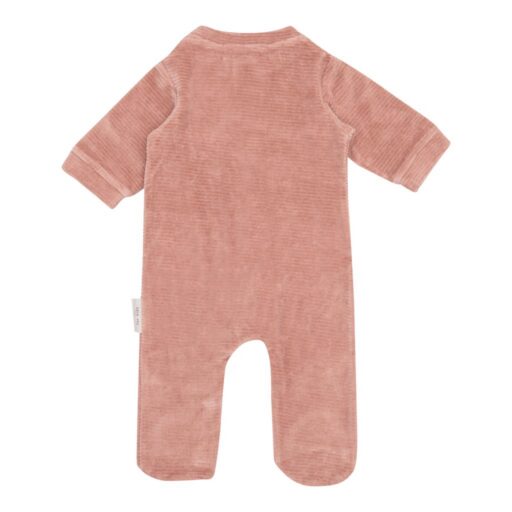 Kruippakje Rib Dusty Pink 62/68 Witlof 4 Kids