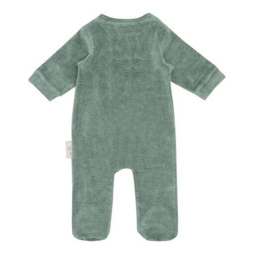 Kruippakje Rib Forest Green 62/68 Witlof 4 Kids