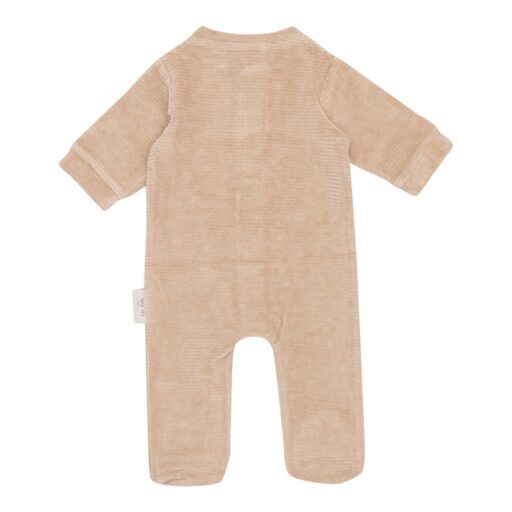Kruippakje Rib Urban Taupe 50/56 Witlof 4 Kids