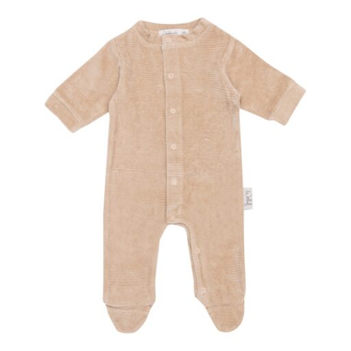 Kruippakje Rib Urban Taupe 50/56 Witlof 4 Kids