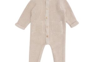 Kruippakje Soft Sand Knitted 50/56 Witlof 4 Kids