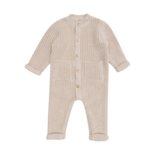 Kruippakje Soft Sand Knitted 50/56 Witlof 4 Kids