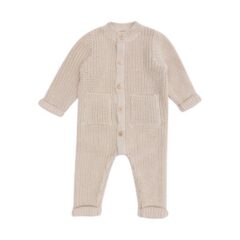 Kruippakje Soft Sand Knitted 50/56 Witlof 4 Kids
