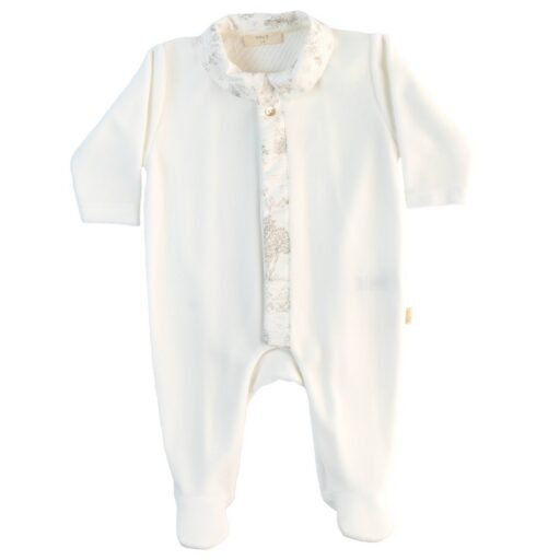 Kruippakje Velours Ivory Country 3M Baby Gi