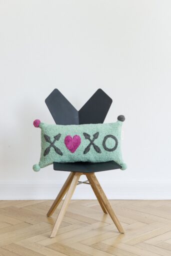 Kussen XOXO Mint Minividuals