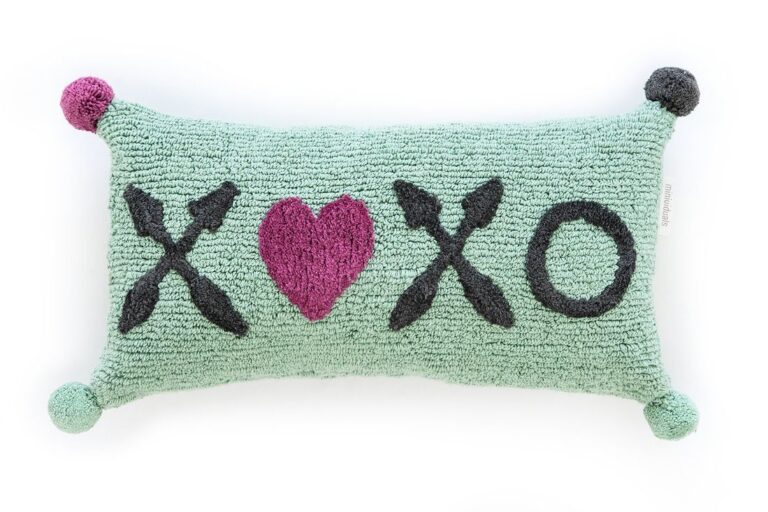 Kussen XOXO Mint Minividuals