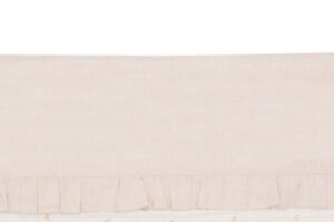 Laken 120×150 Ruffle Naturel
