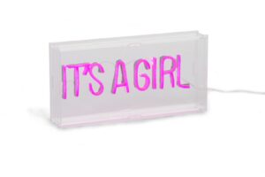 Lampje Neon It’s A Girl Roze Childhome