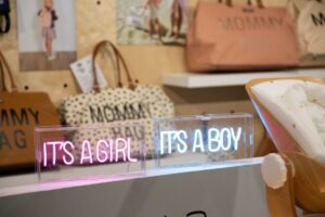 Lampje Neon It’s A Girl Roze Childhome