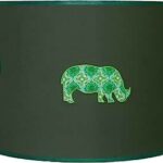 Lampenkap Safari Groen Taftan
