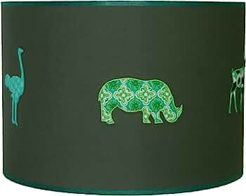 Lampenkap Safari Groen Taftan