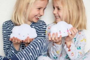 A Little Lovely Company Lampje Wolk Wit