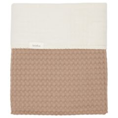 Ledikantdeken Cotton Fleece Wafel Coffee Koeka