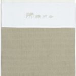 Ledikantlaken Animals Olive Green Jollein