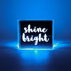 Locomocean Lightbox Acrylic Blauw